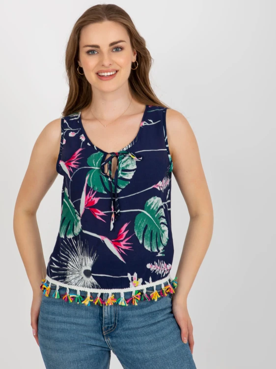 Bluzka-AT-BZ-2401C.19-granatowy M/L
