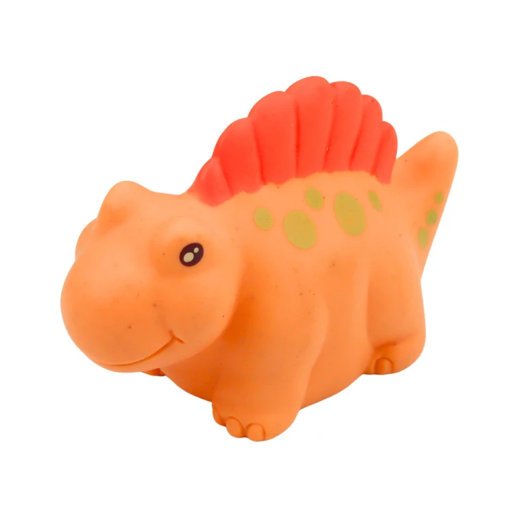 Zestaw Gumowe Dinozaury Edukacyjne Do Kąpieli Zabawy Pastelowe 6 szt.