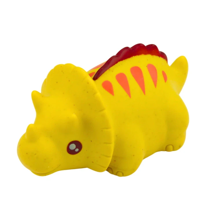 Zestaw Gumowe Dinozaury Edukacyjne Do Kąpieli Zabawy Pastelowe 6 szt.
