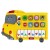 Pianinko Elektryczne Edukacyjne Dla Malucha Autobus Żółty