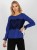 Bluzka-LK-BZ-506877.15X-kobaltowy 38