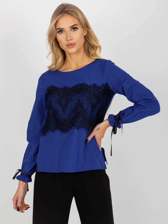 Bluzka-LK-BZ-506877.15X-kobaltowy 38