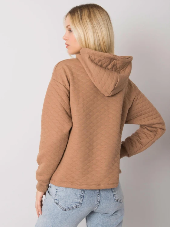 Bluza camelowa pikowana  L/XL
