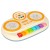 Pianinko organki interaktywne dla dzieci edukacyjne beżowe