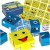 Gra edukacyjne wyzwania nauka emocji klocki drewniane
