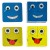 Gra edukacyjne wyzwania nauka emocji klocki drewniane