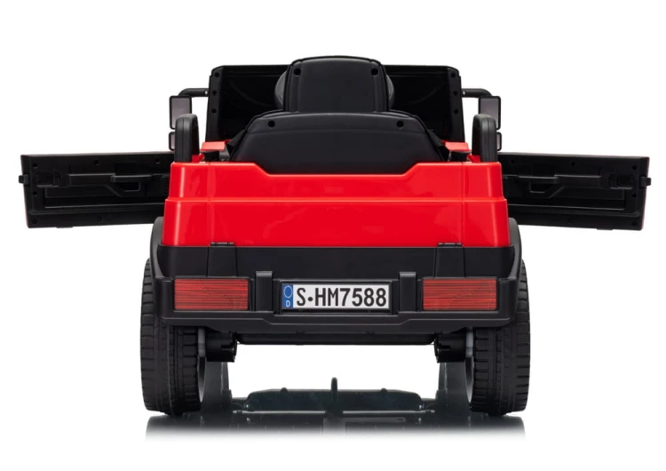 Auto Na Akumulator Mercedes Unimog HM7588 6V4Ah Czerwony